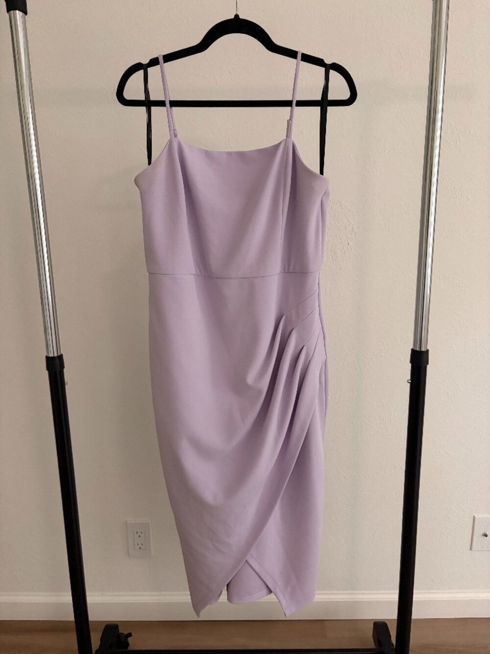 Lilac Bodycon Midi Dress - Laundry by Shelli Segal